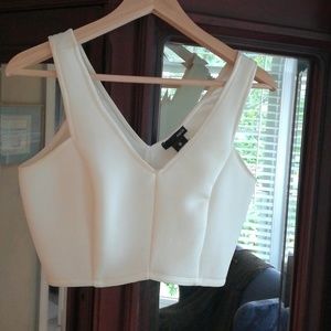 Aqua crop top